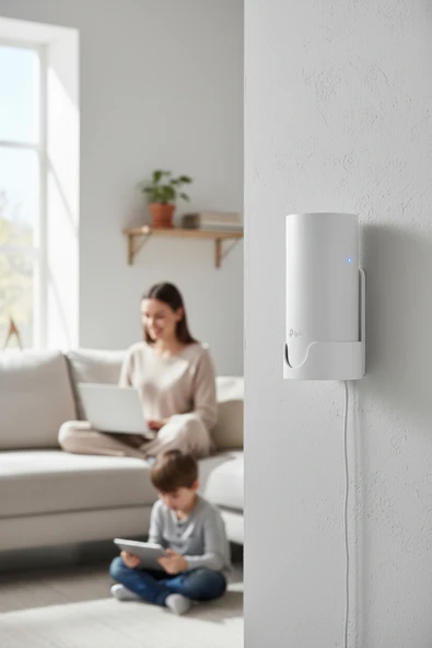 TP-Link Deco M4 / S4 / E4 / S7 / P9 Uyumlu Duvar Askısı - Resim 2
