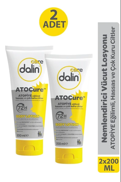 Dalin Care Nemlendirici ve Besleyici Bakım Losyonu 200 ml 2 Adet ürün görseli 1