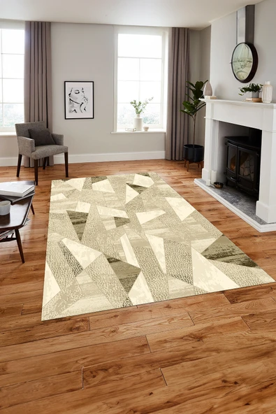 Napoli Home Baskılı Modern Mermer Motifli Yıkanabilir Kaymaz Taban Yolluk Mutfak Salon Halısı ürün görseli 1