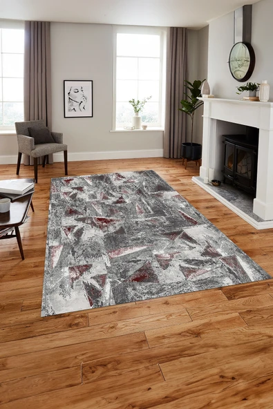 Napoli Home Baskılı Modern Sade Motifli Yıkanabilir Kaymaz Taban Yolluk Mutfak Salon Halısı ürün görseli 1