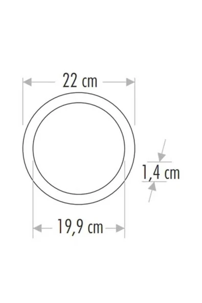 Cata 18W Slim Led Panel (Beyaz) CAT CT-5169B - Resim 4