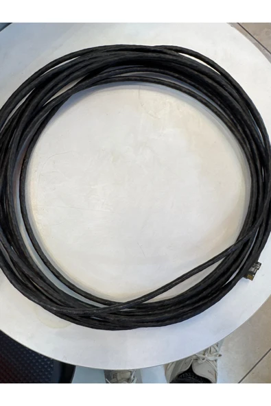 REÇBER Cat 6 Siyah kablo Dış İç ortam 15 metre yüksek hız ürün görseli 1