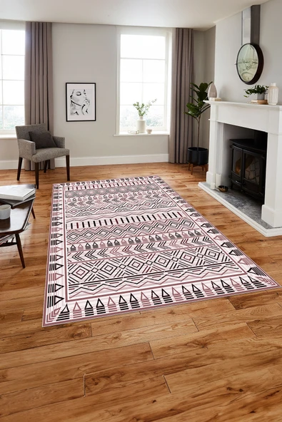 Napoli Home Baskılı Modern İskandinav Model Yıkanabilir Kaymaz Taban Yolluk Mutfak Salon Halısı ürün görseli 1