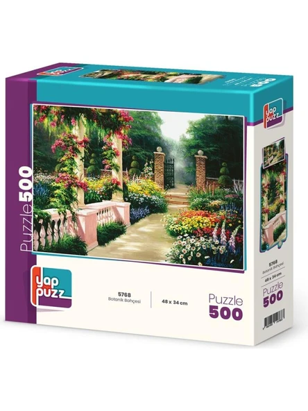 Yappuzz Botanik Bahçesi 500 Parça - 5768 - Resim 2