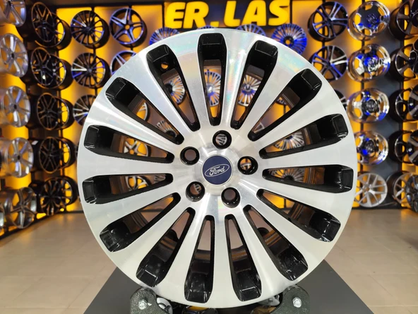 4 Adet FORD ORIJINAL 7*17 5*108 ET50 63.4 BLACK MACK JANT REVİZE EDİLMİŞ (Takım) ürün görseli 1