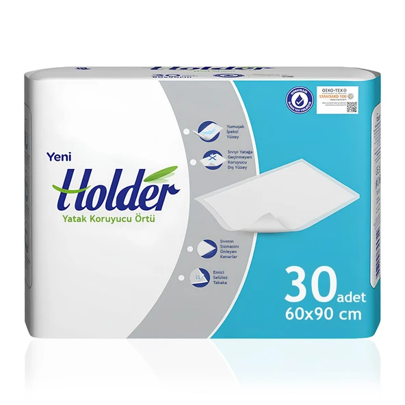Holder Yatak Koruyucu Örtü 60x90 Cm 30 Adet ürün görseli 1