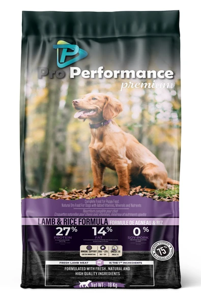 Pro Performance Premium Kuzulu ve Pirinçli Yavru Köpek Maması 18 Kg ürün görseli 1