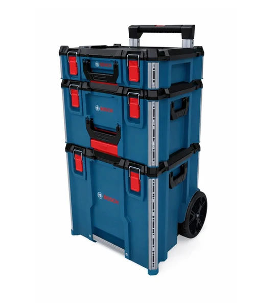 Bosch L Boxx Contractor Tekerlekli 3Lü Taşıma Seti ürün görseli 1