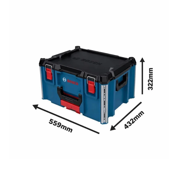 Bosch L Boxx Contractor Tekerlekli 3Lü Taşıma Seti - Resim 4