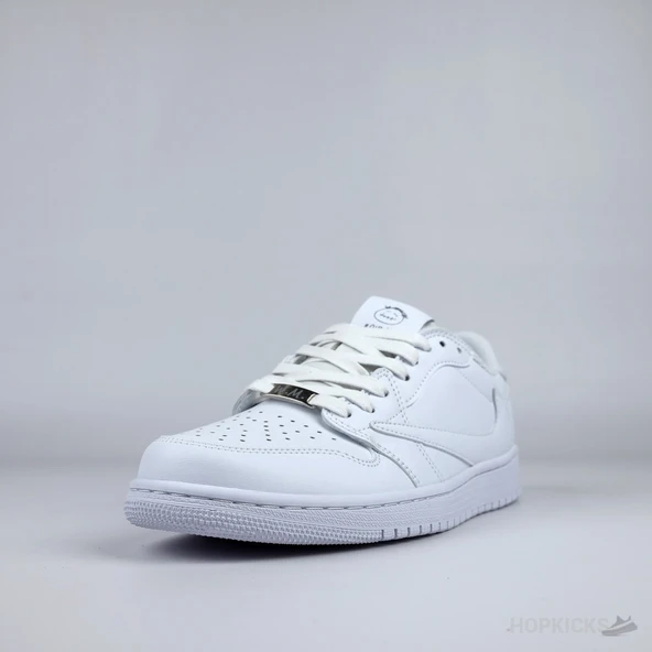 PTTAVM: Travis Scott x Air Jordan 1 Low White Party