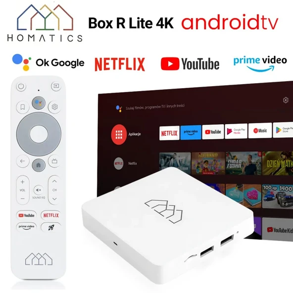 Homatics Box R Lite 4K Android -14 Tv Box - Resim 2