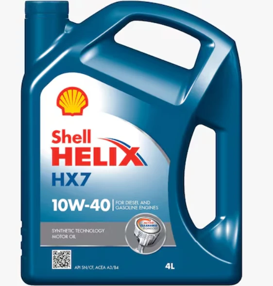 Shell Helix HX7 10W-40 4 lt Motor Yağı ürün görseli 1
