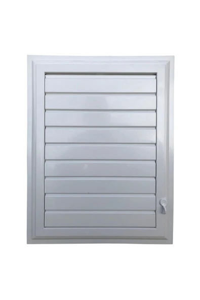 Plastik Menfez 50x50 Cm Banyo / Wc Havalandırma Menfezi Panjur ürün görseli 1