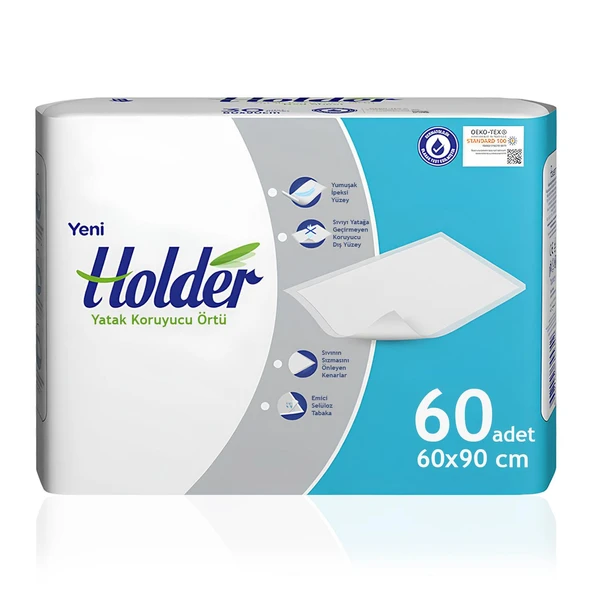 Holder Yatak Koruyucu Örtü 60x90 Cm 60 Adet ürün görseli 1