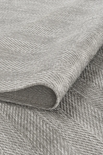 NOVA Naturel Sisal Jüt Halı Modern Hasır Kilim Oturma Odası Salon Mutfak Balkon Yolluk Halısı Gri ürün görseli 1