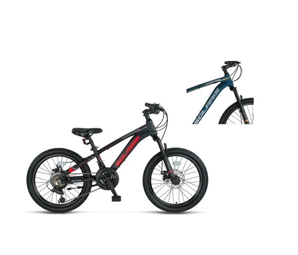 ÜMİT 2051 SOLARIS ERKEK ÇOCUK BİSİKLETİ 254H MD 20 JANT 21 VİTES İNDİGO ORANGE ürün görseli 1