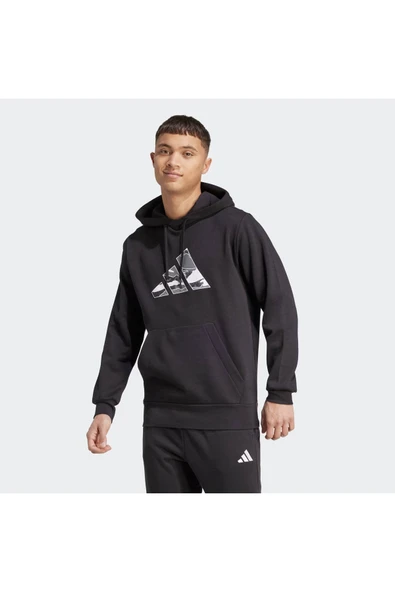 ADİDAS ERKEK SWEATSHİRT M CAMO 3B HD JM6378 ürün görseli 1
