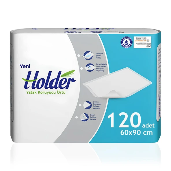 Holder Yatak Koruyucu Örtü 60x90 Cm 120 Adet ürün görseli 1