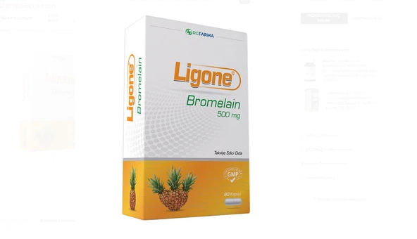 LİGONE BROMALİN 500MG 60 KAPSÜL ürün görseli 1