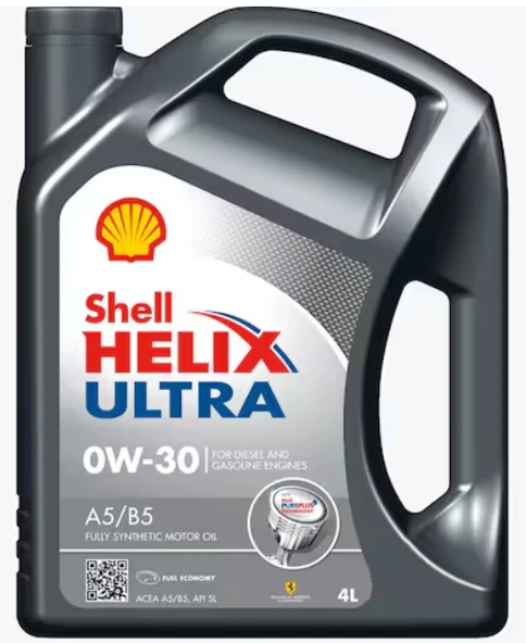 Shell Helix Ultra A5/B5 0W-30 4 lt Motor Yağı ürün görseli 1