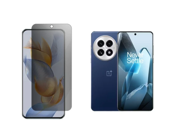 Oneplus 13 ile Uyumlu Mat Hayalet (Privacy) Hidrojel Film Ekran Koruyucu ürün görseli 1