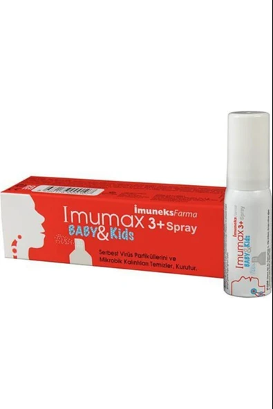 Imumax 3 Yaş Ve Üstü Boğaz Spreyi - 20 ml ürün görseli 1