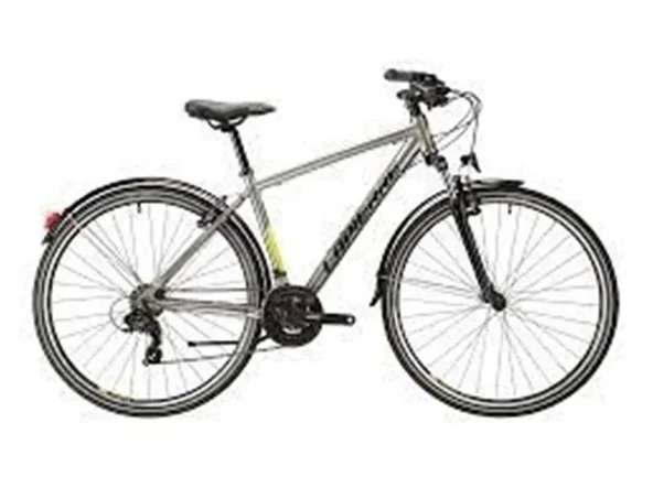 LAPIERRE TREKKING 1.0 ERKEK ŞEHİR BİSİKLETİ  600H V 28 JANT 21 VİTES GRİ LİME YEŞİL SİYAH ürün görseli 1