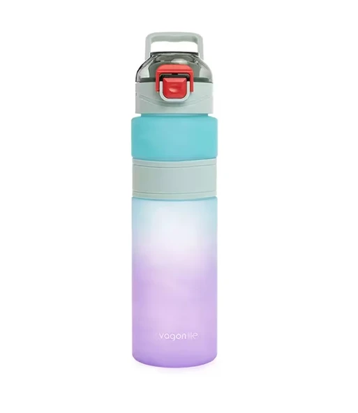 Vagon Life 800 Ml Tritan Matara Renk Geçişli Mavi Mor 2228 ürün görseli 1