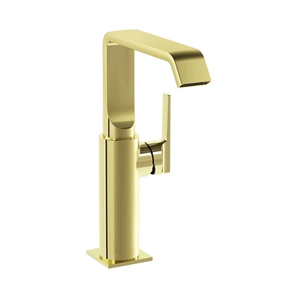 VitrA Suit Yüksek Lavabo Bataryası Soft Altın A4276574 ürün görseli 1