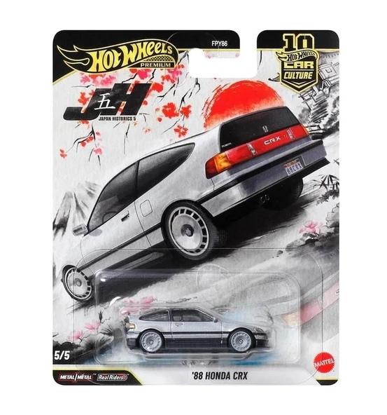 Hot Wheels Premium Car Culture 88 HONDA CRX JKF13 ürün görseli 1