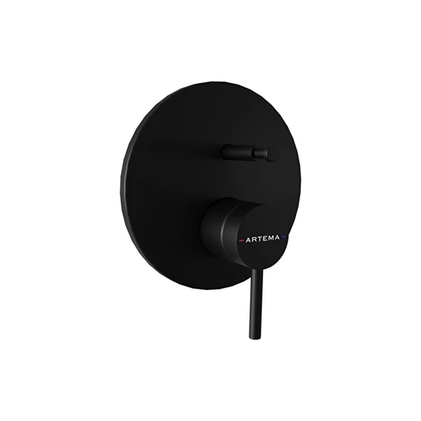 Artema Minimax Ankastre Mekanik Banyo Bataryası Minibox Mat Siyah A4362036 ürün görseli 1
