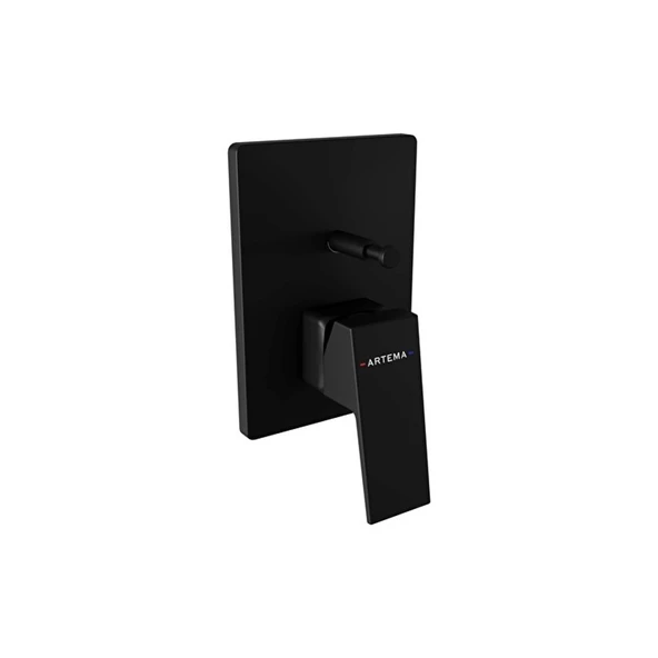 Artema Minimax Square Ankastre Mekanik Banyo Bataryası Minibox Mat Siyah A4373236 ürün görseli 1
