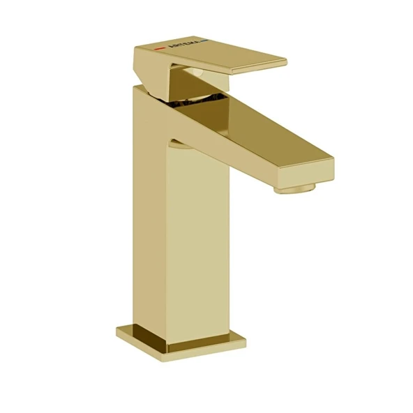 Artema Minimax Square Lavabo Bataryası (Yüksek) Soft Altın A4372274 ürün görseli 1
