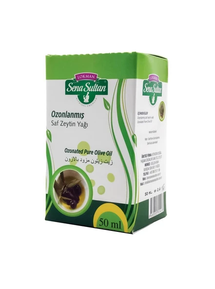 SENA SULTAN OZONLANMIŞ SAF ZEYTİN YAĞI 50 ML ürün görseli 1