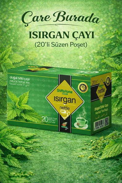 Isırgan Bitki Çayı (20'Li Süzen Poşet) ürün görseli 1