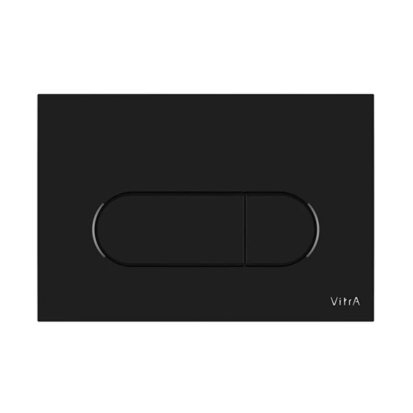 VitrA Root Round Kumanda Paneli Parlak Siyah 740-2250 ürün görseli 1