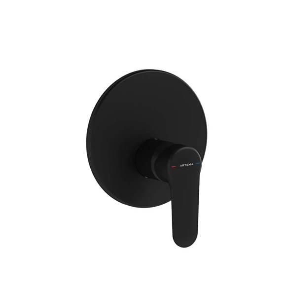 Artema Root Round Ankastre Duş Bataryası V-Box Mat Siyah A4282936 ürün görseli 1