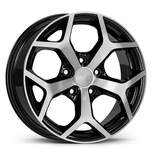 4X100X13 5.5 67.1 ET28 GLOSS BLACK DIAMOND FD (4 Adet) ürün görseli 1