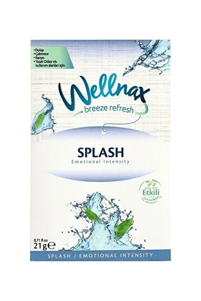 Wellnax Askılı Dolap Ve Çekmece Kokusu Splash ürün görseli 1