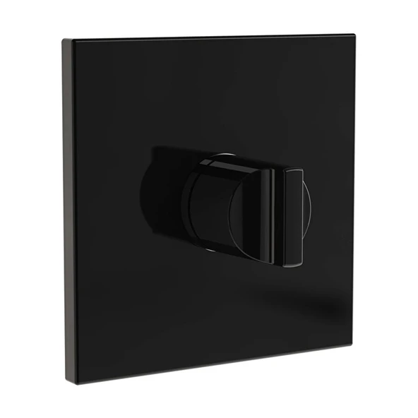 VitrA Suit Ankastre 3 Yollu Yönlendirici V-Box Parlak Siyah A4287539 ürün görseli 1