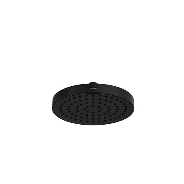 Artema Base Round Duş Başlığı 1F 200 Mat Siyah A4590436 ürün görseli 1