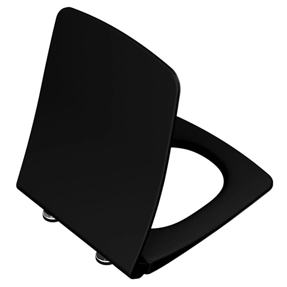 VitrA Metropole Slim Klozet Kapağı Mat Siyah 122-483R009 ürün görseli 1