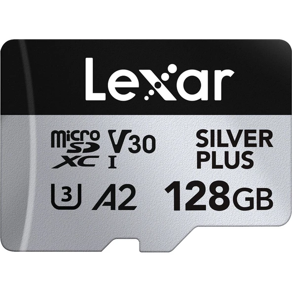 Lexar 128GB Professional SILVER PLUS micro SD Hafıza Kartı - Resim 2