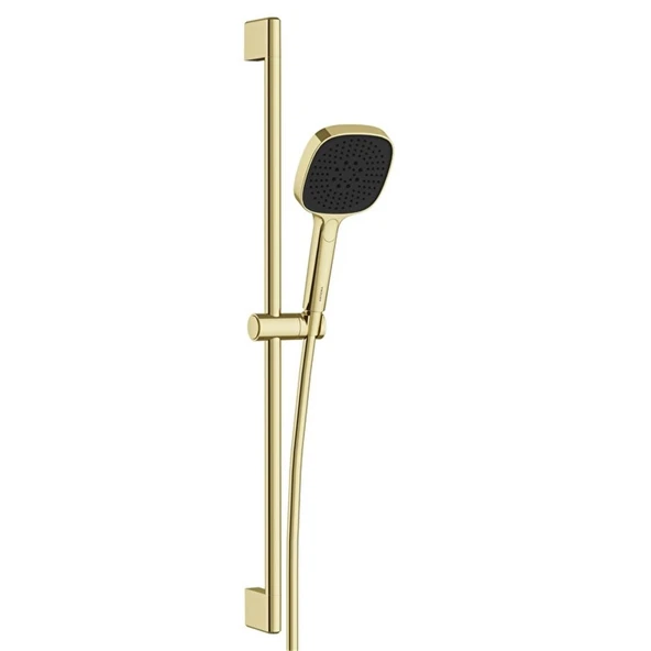 Artema Core Square Sürgülü El Duşu 3F 120mm Soft Altın A4591774 ürün görseli 1