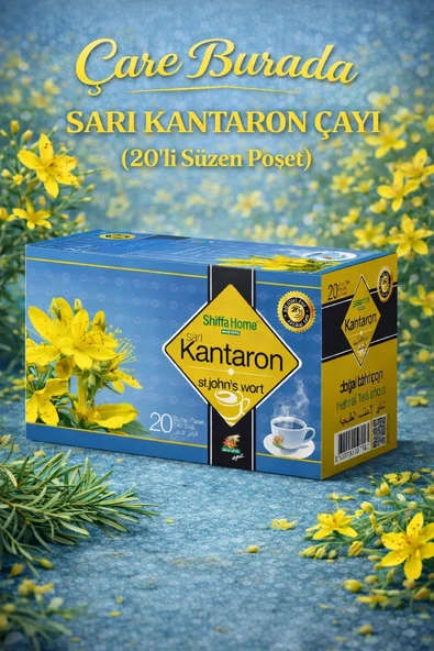 Sarı Kantaron Bitki Çayı (20'Li Süzen Poşet) ürün görseli 1
