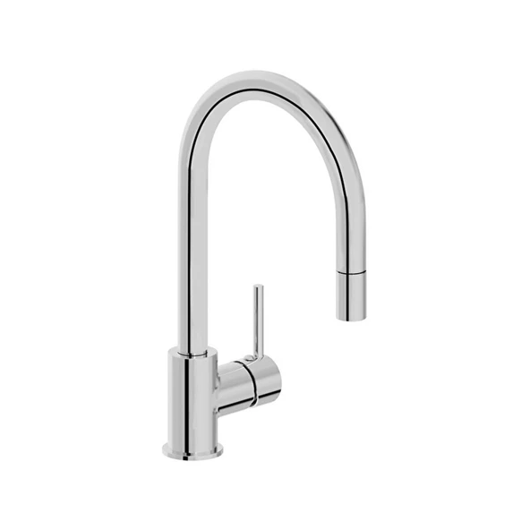 Artema Mastro Lite Eviye Bataryası Pull-Down Krom A43519 ürün görseli 1