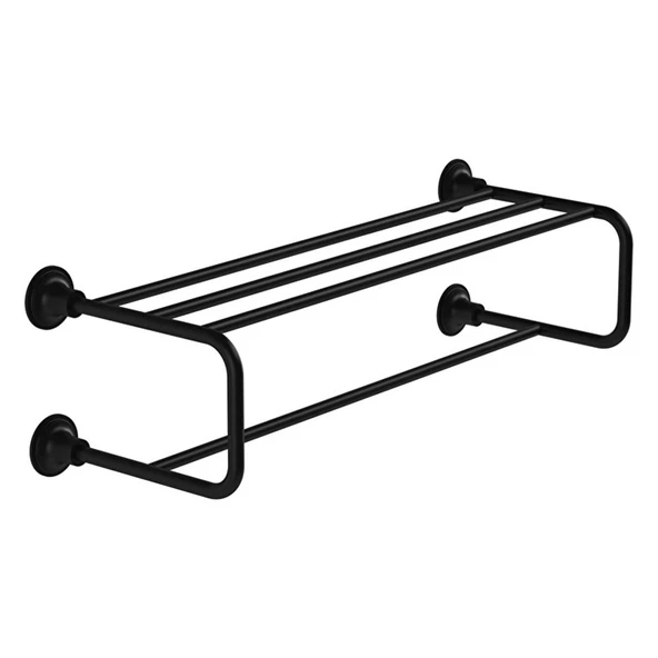 VitrA Origin Classic Havlu Rafı Mat Siyah A4452536 ürün görseli 1