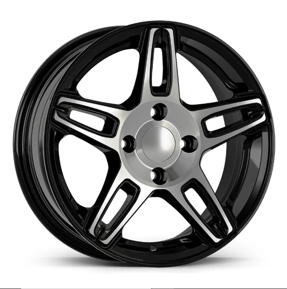 4X108X15 6.0 63.4 ET35 GLOSS BLACK DIAMOND FD (4 Adet) ürün görseli 1