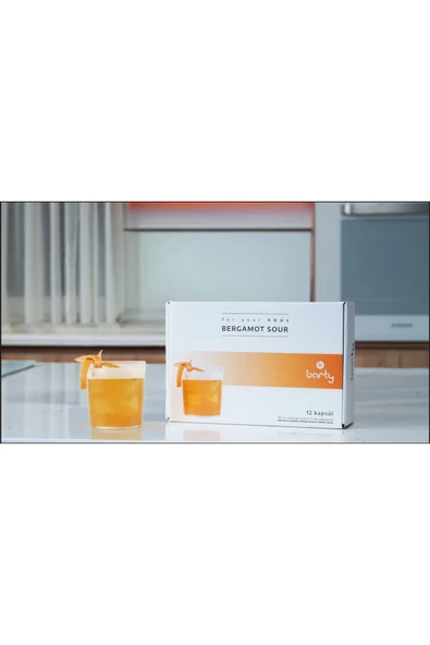 BARTY BERGAMOT SOUR KOKTEYL KAPSÜLÜ (12 ADET KAPSÜL) ürün görseli 1