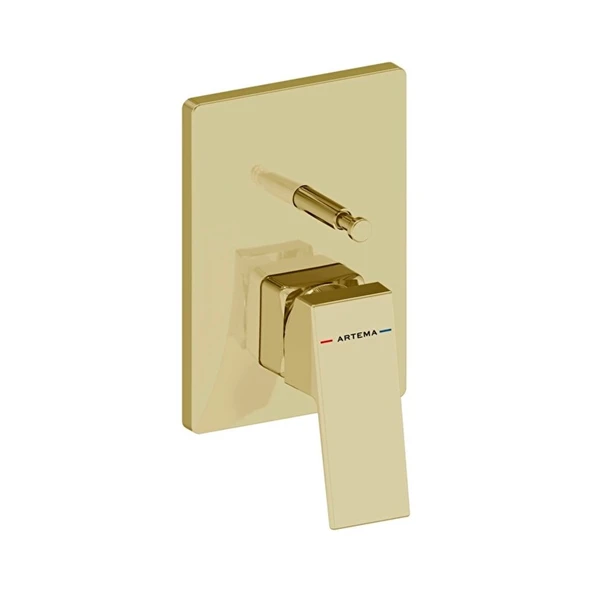 Artema Minimax Square Ankastre Mekanik Banyo Minibox Soft Altın A4373274 ürün görseli 1